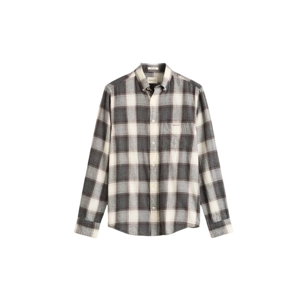 Gant Regular Fit Windblown Flannel Check Shirt